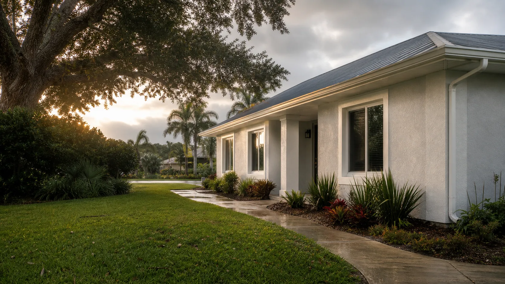 A believable Lakeland-area home suited to garage door installation planning